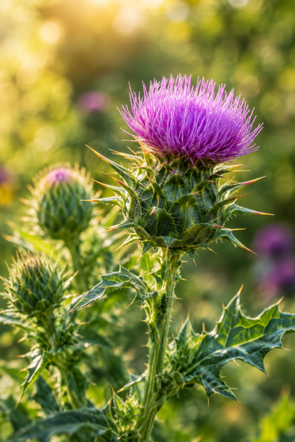 Mariendistel und Leber